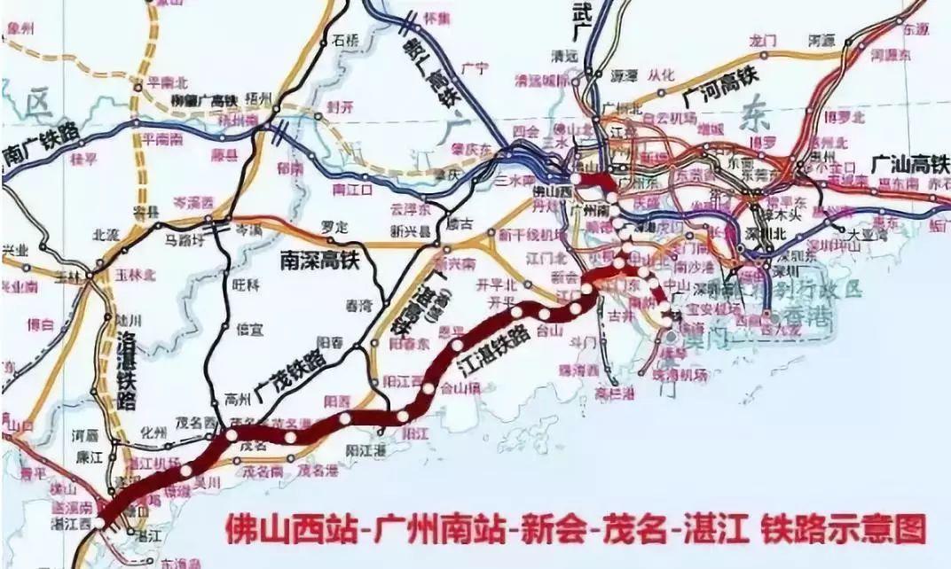 广东高铁线路图最新，科技驱动未来出行新篇章